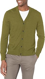 Theory Men's Vneck Crd Regal Wool, Capulet, M at Amazon Men's
